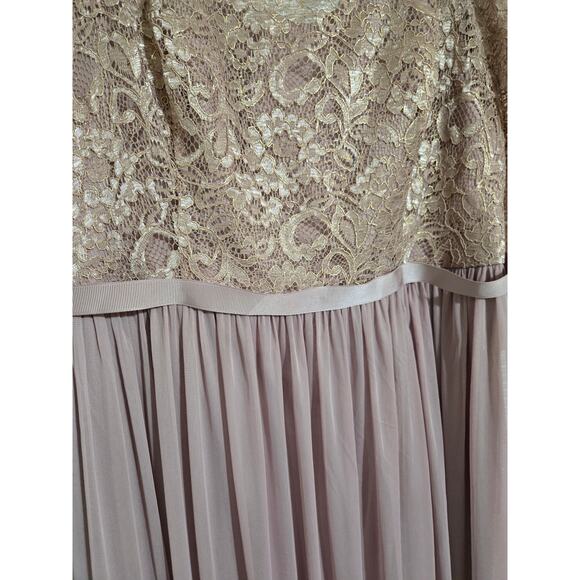 David's bridal size 12 women's mauve formal gown - Picture 4 of 13